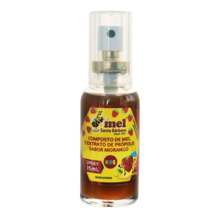 MEL/PROP/MORANGO SPRAY 35ML-SANTA BARBARA