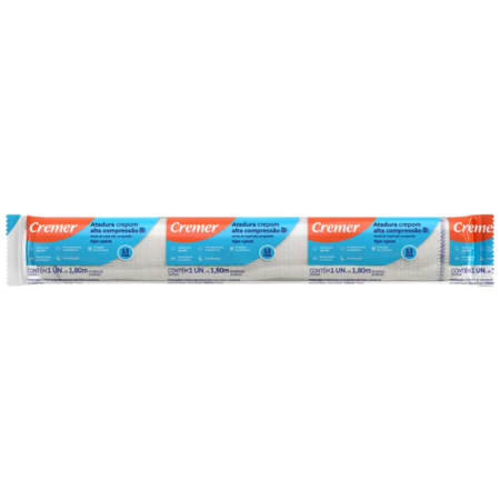 ATADURA CREP CYSNE 20CM X 1,80M PCT-6