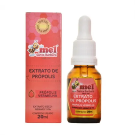 EXTRATO PROPOLIS VERMELHA 11% CONTA GOTAS20ML