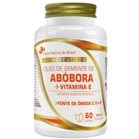 OLEO DE SEMENTE DE ABOBORA 1000MG 60-CAP-FLOR