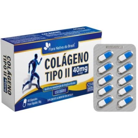 COLAGENO TIPO2 40MG 60-CAP-FLORA NATIVA