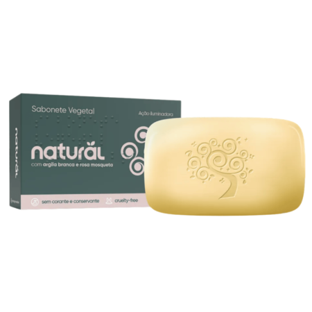 SAB. NATURAL ARGILA BRANCA ROSA MOSQUETA 8OG