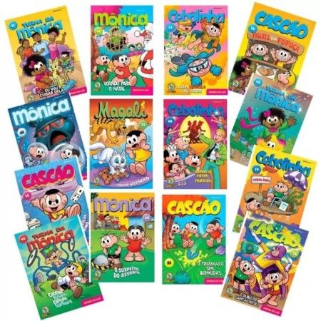 LIVRO GIBI TURMA DA MONICA - DIVERSOS