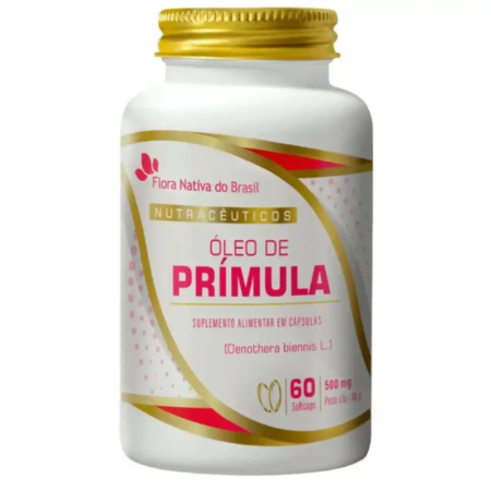OLEO DE PRIMULA 500MG 60-CAP-FLORA NATIVA
