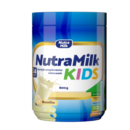 NUTRAMILK KIDS 800GR-BAUNILHA