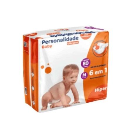 FRALDA PERSONALIDADE B ULTRASEC HIPER M C/80