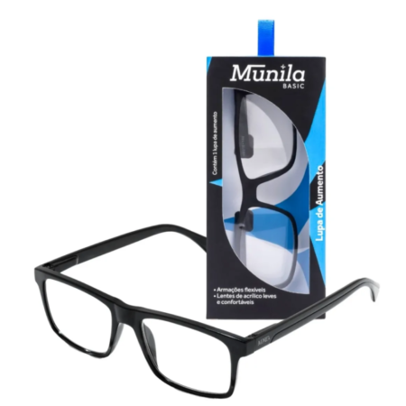 LUPA MUNILA BASIC MASC.PRETO X 2,75