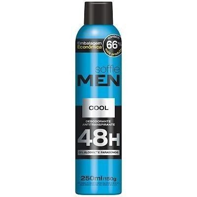 DESOD.ANTIT.SOFFIE MEN COOL AEROSOL 48H250ML