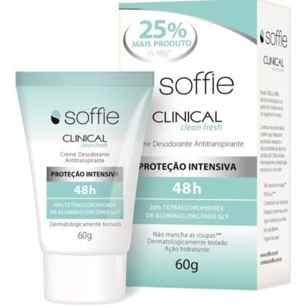 DESOD.ANTIT.SOFFIE CLIN.CLEAN FLASH CREME 60G