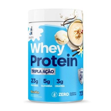 Health Whey Tripla Ação 720G Sabor Baunilha