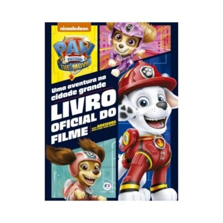 LIVRO ADESIVOS PATRULHA CANINA MOVIE-UMA AVEN