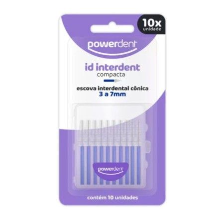ESC.DENTAL ID CONICA 3 A 7MM AZUL - 1240