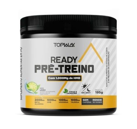 PRE TREINO C/HMB READY TOPWAY-195G S/CAF-LIMA