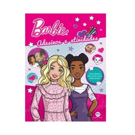 LIVRO ADESIVOS BARBIE - ADESIVOS E ATIVIDADES