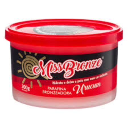 PARAFINA MISS BRONZE URUCUM 200GR