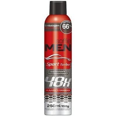 DESOD.ANTIT.SOFFIE MEN SPORT TURBO 48H250M