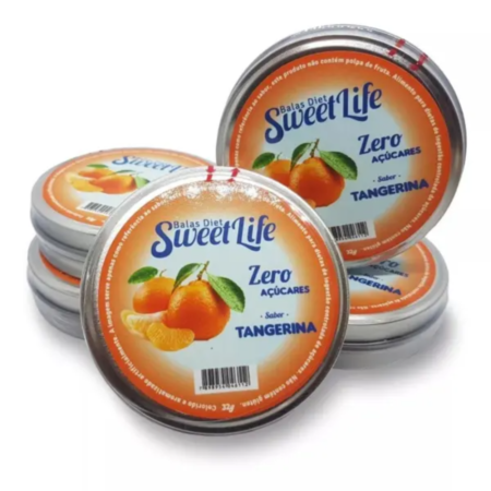 DISPLAY C/6 LATAS 32G BALA DIET SWEET LIFE-TA