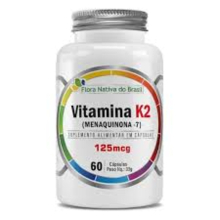 VITAMINA K2 (MK-7) 125MCG 60 CAPS