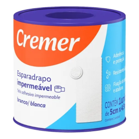 ESPARADRAPO 5CMX4,5M CREMER PCT C/12