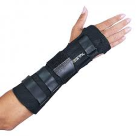 ORTESE LONGA PARA PUNHO BILATERAL G PRETO