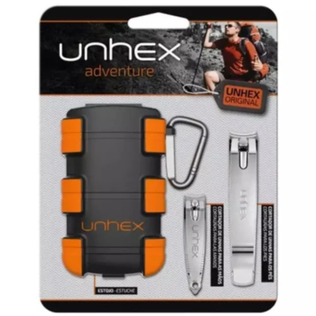 ESTOJO 01 CORTADORES UNHEX ADV. PRE/VERM