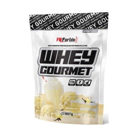 WHEY GOURMET BAUNILHA ICE CREAM 907G REFIL