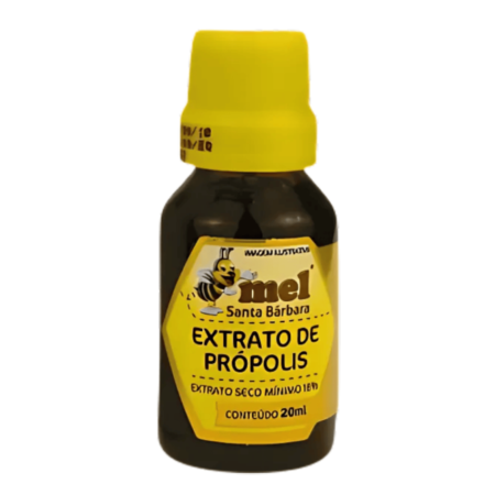 EXTRATO DE PROPOLIS 18% 20ML-SANTA BARBARA