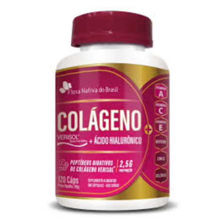 COLAGENO VERISOL+AC.HIALURONICO 750MG 120CAP