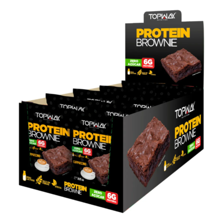 PROTEIN BROWNIE-CAPUCCINO-10X40GR