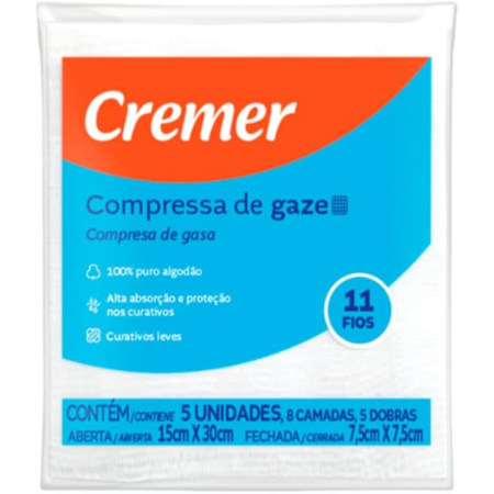 COMPRESSA 11F 7,5X7,5CM 40X05 DISPLAY