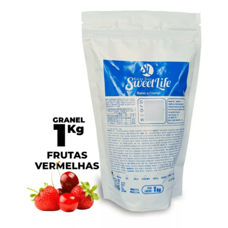 BALA DIET FRUTAS VERMELHAS 1KG