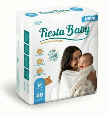 FRALDA FIESTA BABY M 06X38