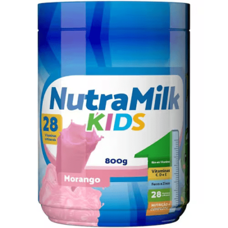 NUTRAMILK KIDS 800GR-MORANGO