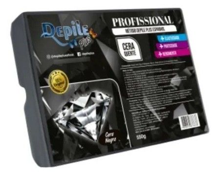 CERA DEPILATORIA BREU NEGRA 500GR-DEPILEPLUS