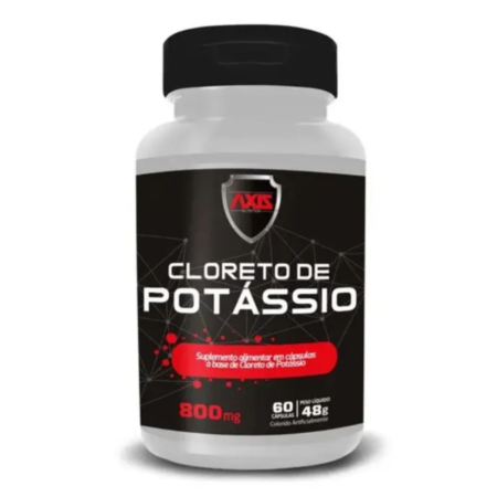 POTASSIO (CLORETO) 800MG C/60 CAP-AXIS