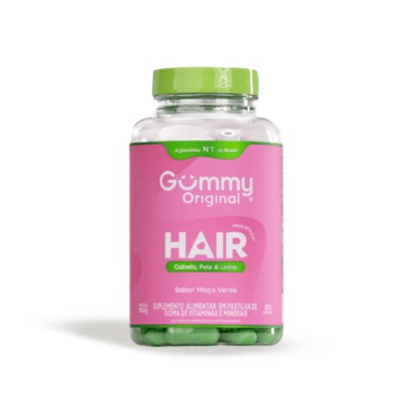 GUMMY HAIR MACA VERDE C/60