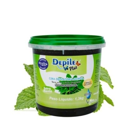 CERA DEPILATORIA EXTRA MENTA 290GR-DEPILE