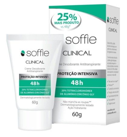 DESOD.ANTIT.SOFFIE CLIN.48H CREME 60GR