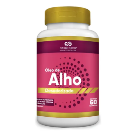 OLEO DE ALHO DESODORIZADO 500MG C/ 60CP-NTF