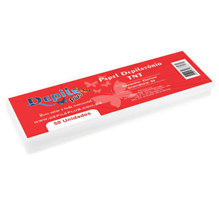 PAPEL DEPILATORIO TNT C/50UND-DEPILE PLUS