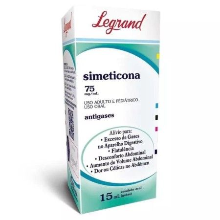 SIMETICONA 75MG GTS FR 15ML-GL