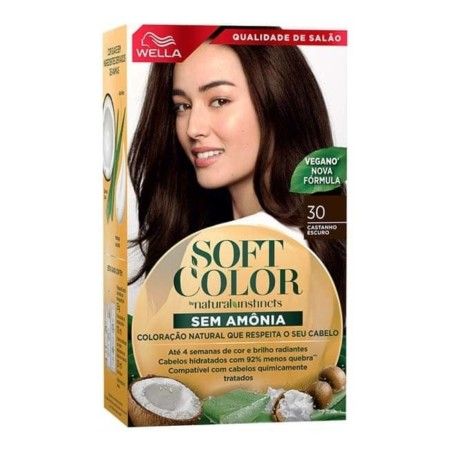 TINT.SOFT COLOR KIT 30 CASTANHO ESCURO