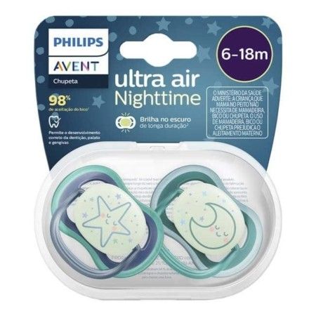 CHUP.AVENT ULT.AIR 6 A 18 MESES MENINO BRILHA NO ESCURO C/2