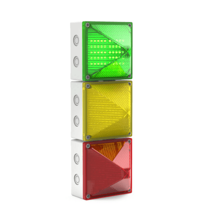 QUADRO LED-TL VERDE 24VCC IP66 IK08 21106636000 PFANNENBERG