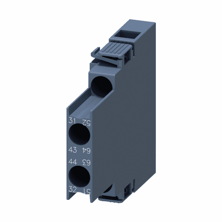 BLOCO DE CONTATO AUXILIAR LATERAL 1NA+1NF S0-S3 PARAFUSO 3RH2921-1DA11 SIEMENS