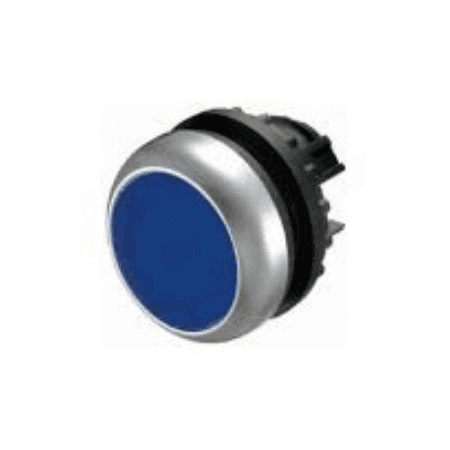 BOTAO DE COMANDO COMPLETO ILUMINADO PULSANTE 1NA AZUL 110/220VCA M22-DL-B/K10/230 EATON