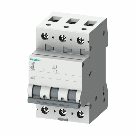 MINIDISJUNTOR TRIPOLAR 70A CURVA C 5SL1370-7MB SIEMENS