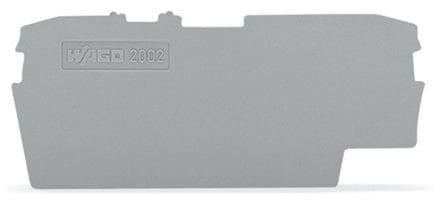 PLACA FINAL 1MM CINZA 2002-1691 WAGO