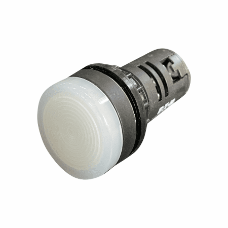 SINALEIRO MONOBLOCO 24V CA/CC BRANCO LED PARAFUSO 22,5MM A22-LCLED24-W EATON