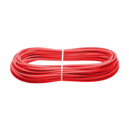 CABO DE ACO REVESTIDA COM PLASTICO VERMELHO 100M VF F05-100 PIZZATO